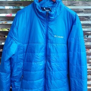 Columbia Vibrant Blue Jacket